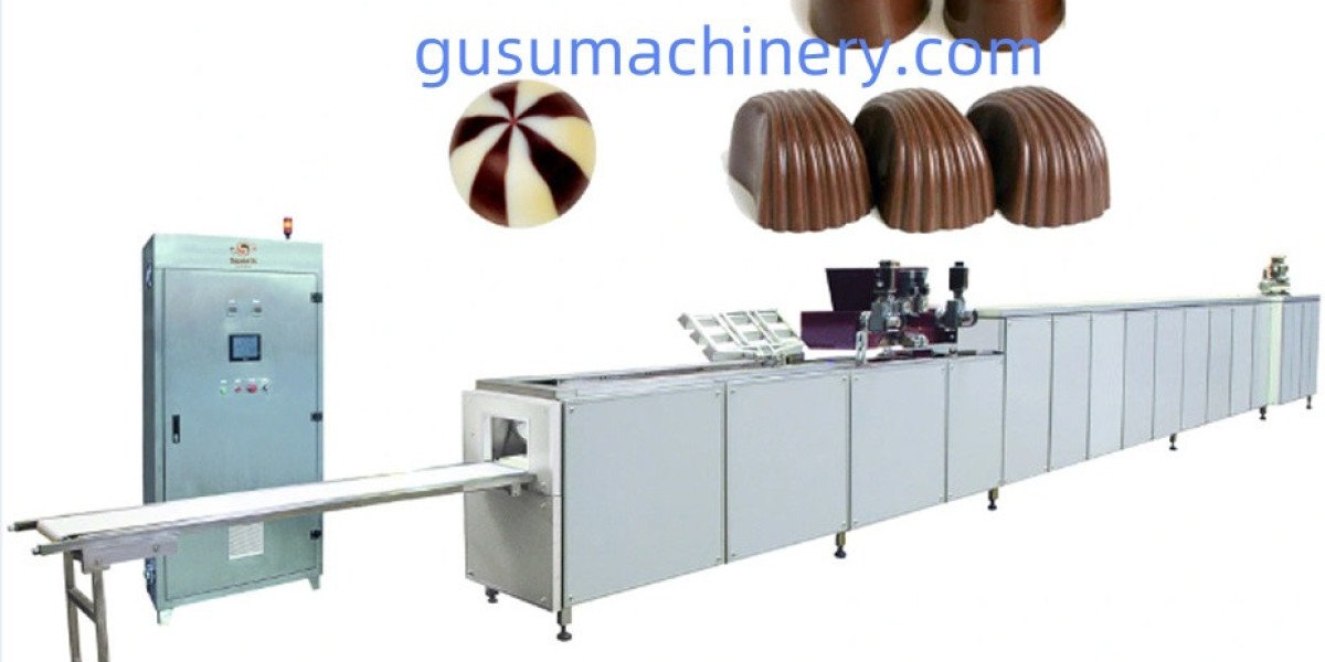 Chocolate Enrober Efficiency with Gusumachinery Innovation