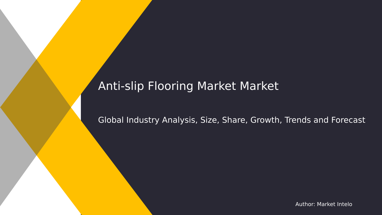 Anti-slip Flooring Market Research Report 2033