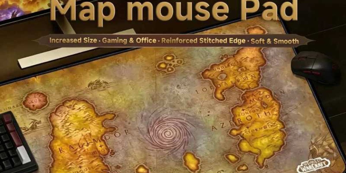 wow Azeroth Map Desk‑Mat Makes My Gaming Setup Feel Immersive